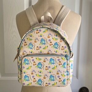 Disney Danielle Nicole Pixar Snack Characters Mini Backpack Pockets